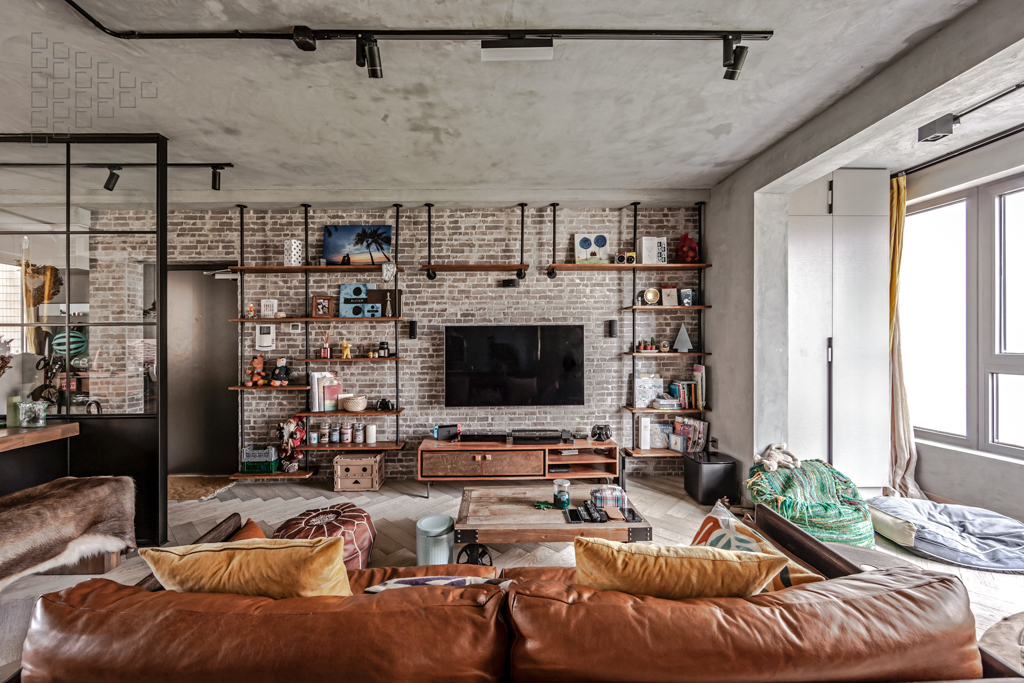 現(xiàn)代工業(yè)風(fēng)風(fēng)格室內(nèi)設(shè)計家裝案例-客廳電視背景墻 現(xiàn)代工業(yè)風(fēng)風(fēng)格室內(nèi)設(shè)計家裝案例-客廳電視背景墻