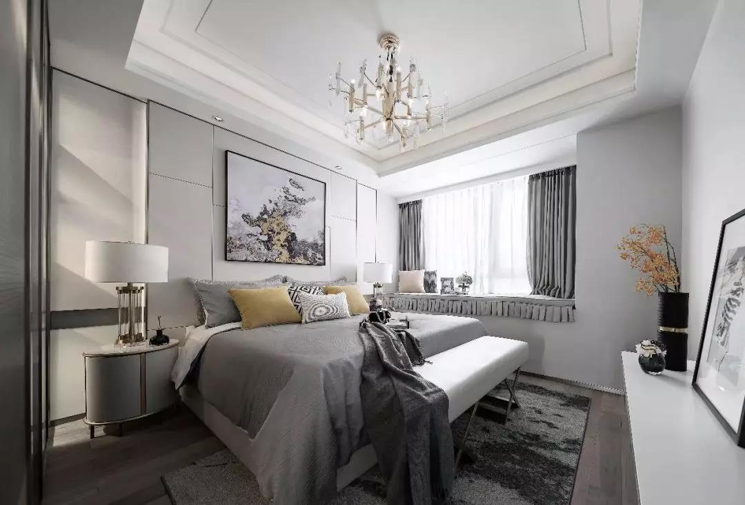 現(xiàn)代簡約風格室內(nèi)設(shè)計家裝案例-臥室 現(xiàn)代簡約風格室內(nèi)設(shè)計家裝案例-臥室