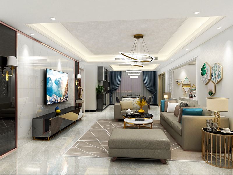 佛山市恒大雅苑現(xiàn)代簡約風(fēng)格四居室裝修案例