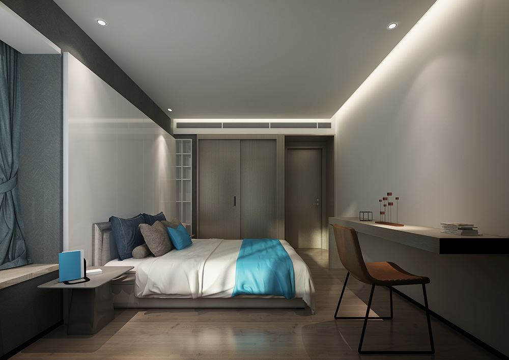 廣州市碧桂園海灣1號(hào)現(xiàn)代簡(jiǎn)約風(fēng)格四居室裝修案例