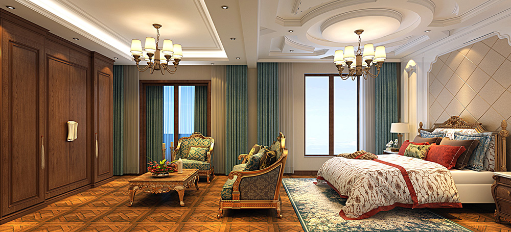 歐式風(fēng)格別墅裝修設(shè)計(jì)效果圖-萬(wàn)科水晶城別墅425平米-別墅裝修設(shè)計(jì)主臥 歐式風(fēng)格別墅裝修設(shè)計(jì)效果圖-萬(wàn)科水晶城別墅425平米-別墅裝修設(shè)計(jì)主臥