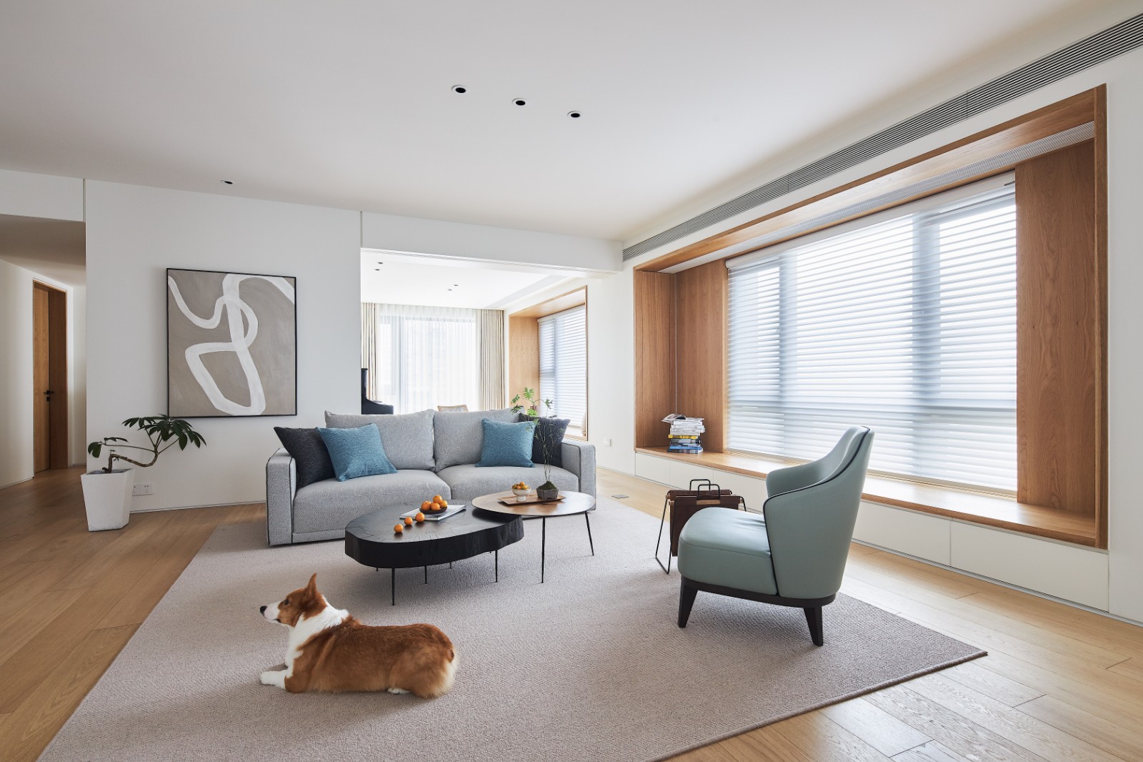 裝修案例日式簡約風格室內(nèi)裝修效果圖-客廳 裝修案例日式簡約風格室內(nèi)裝修效果圖-客廳