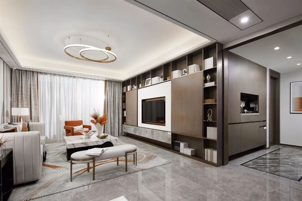 佛山市金地藝境天成現(xiàn)代簡約風(fēng)格四居室裝修案例