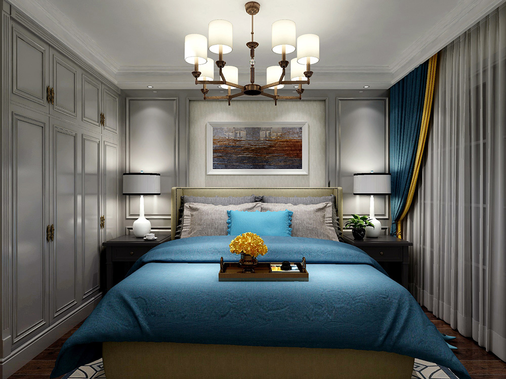 裝修公司簡美風格室內(nèi)裝修效果圖-臥室 裝修公司簡美風格室內(nèi)裝修效果圖-臥室