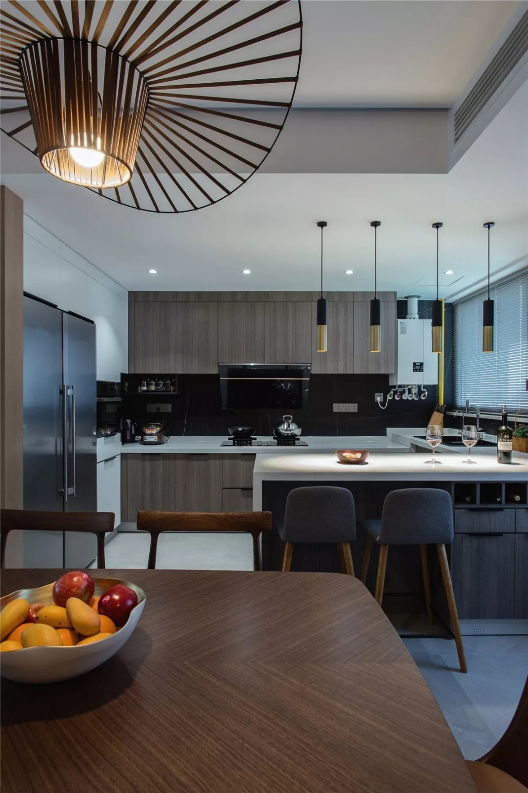 新中式室內(nèi)裝修-開放式廚房 新中式室內(nèi)裝修-開放式廚房