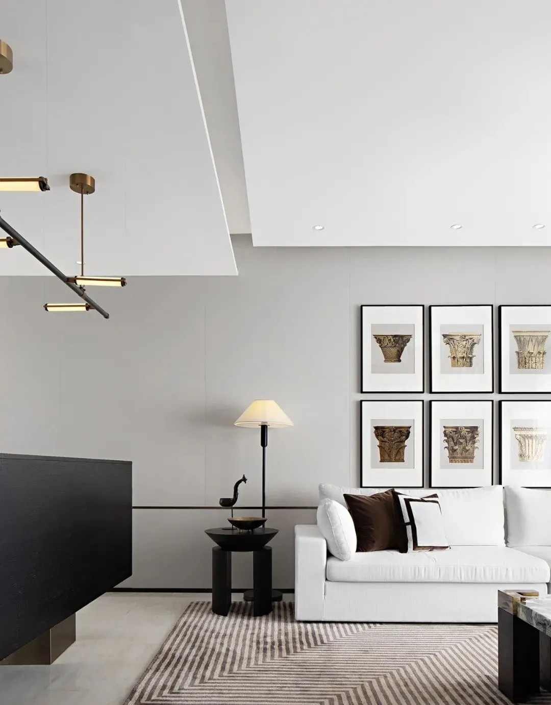 現(xiàn)代輕奢風格別墅室內(nèi)設(shè)計家裝案例-客廳裝飾 現(xiàn)代輕奢風格別墅室內(nèi)設(shè)計家裝案例-客廳裝飾