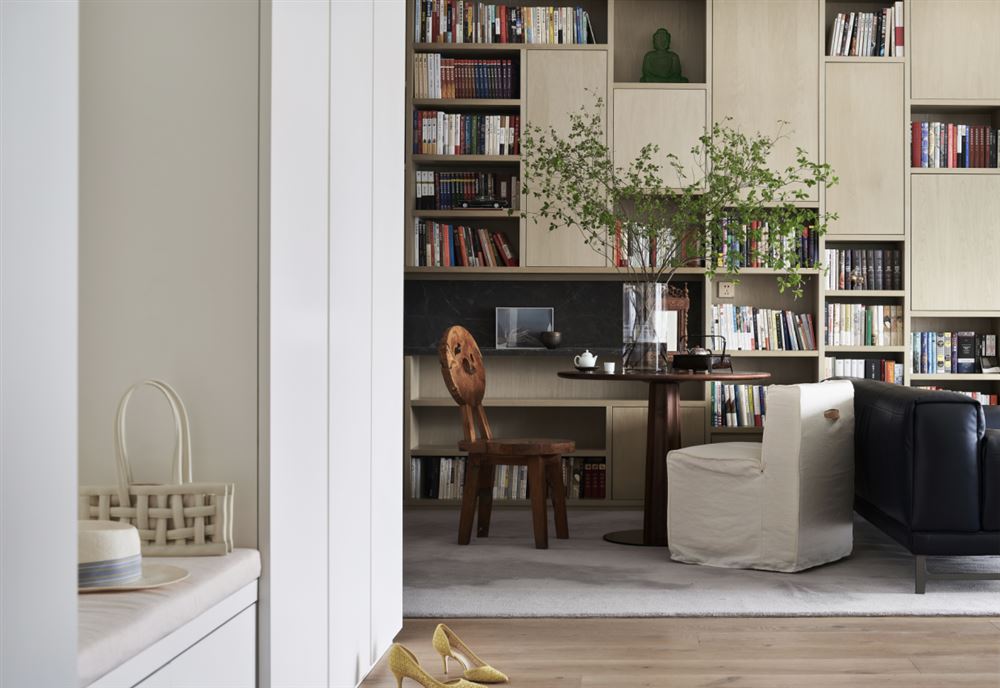 江門市越秀星匯名庭現(xiàn)代簡約風(fēng)格三居室裝修案例