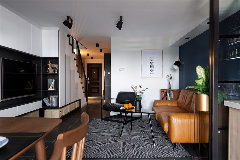 惠州市碧桂園竹溪山境(別墅)北歐風格三居室裝修案例