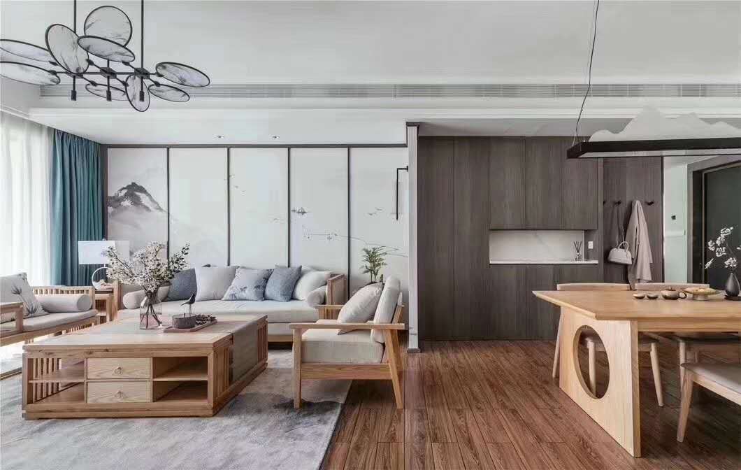 星海岸三居126平米現(xiàn)代簡約風(fēng)格裝修案例-客廳 星海岸三居126平米現(xiàn)代簡約風(fēng)格裝修案例-客廳