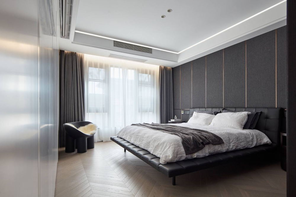 現(xiàn)代簡(jiǎn)約風(fēng)格室內(nèi)家裝案例效果圖-臥室 現(xiàn)代簡(jiǎn)約風(fēng)格室內(nèi)家裝案例效果圖-臥室