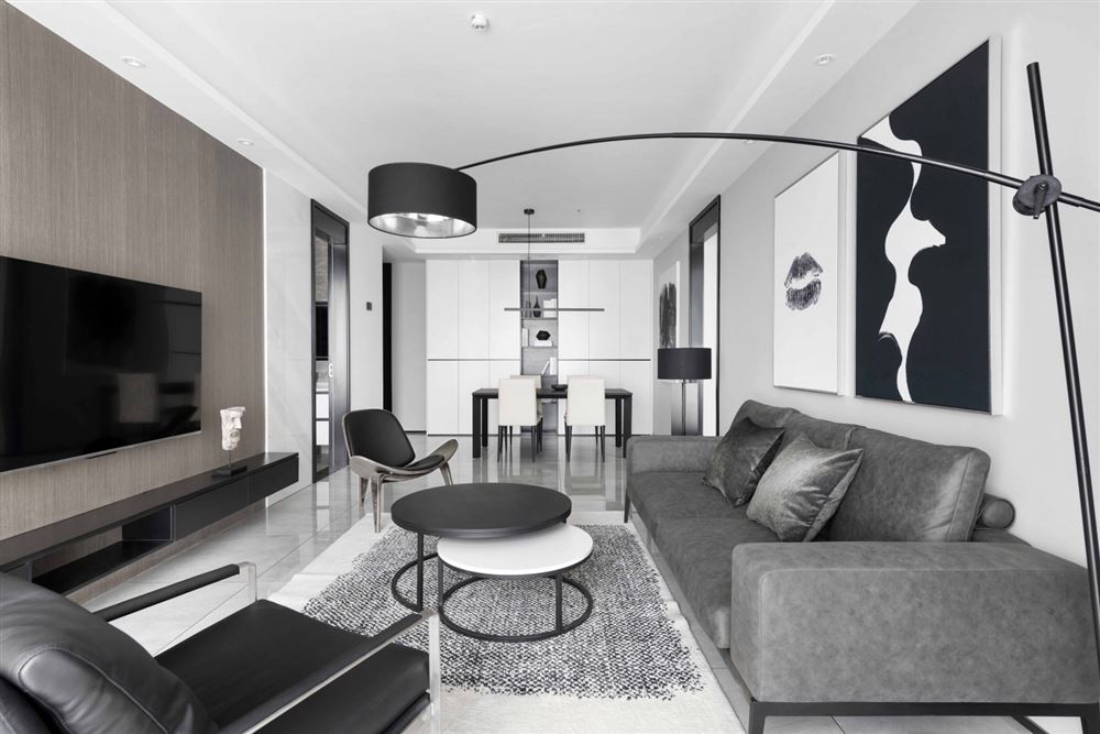 佛山市時(shí)代愛車小鎮(zhèn)(佛山)現(xiàn)代風(fēng)格五居室裝修案例