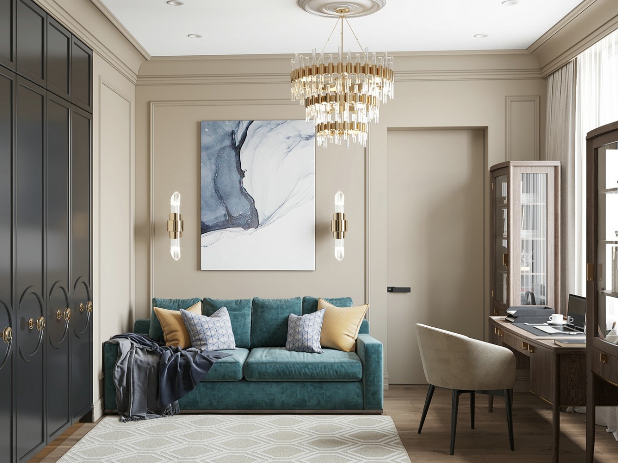 簡(jiǎn)歐輕奢風(fēng)格家裝設(shè)計(jì)室內(nèi)裝修效果圖-臥室 簡(jiǎn)歐輕奢風(fēng)格家裝設(shè)計(jì)室內(nèi)裝修效果圖-臥室