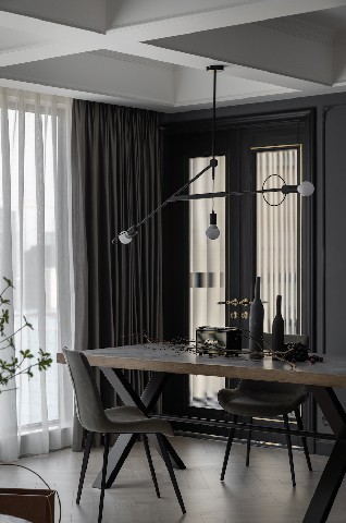 佛山裝修公司美式風(fēng)格室內(nèi)裝修效果圖-餐廳 佛山裝修公司美式風(fēng)格室內(nèi)裝修效果圖-餐廳