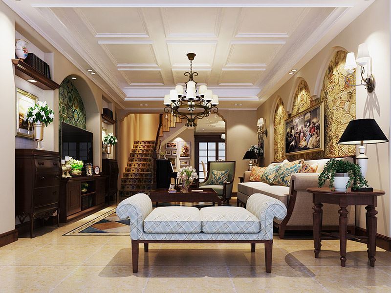 揭陽(yáng)市博雅苑B區(qū)現(xiàn)代風(fēng)格別墅裝修案例