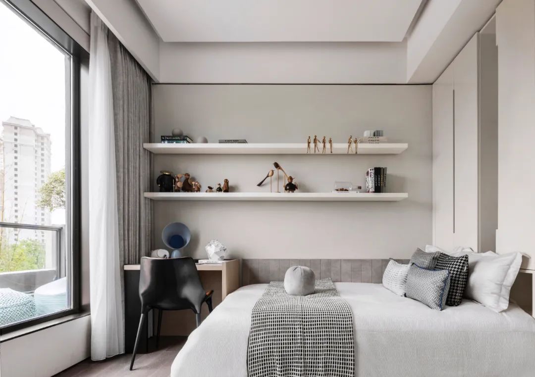 現(xiàn)代簡約風(fēng)格室內(nèi)設(shè)計家裝案例-臥室 現(xiàn)代簡約風(fēng)格室內(nèi)設(shè)計家裝案例-臥室