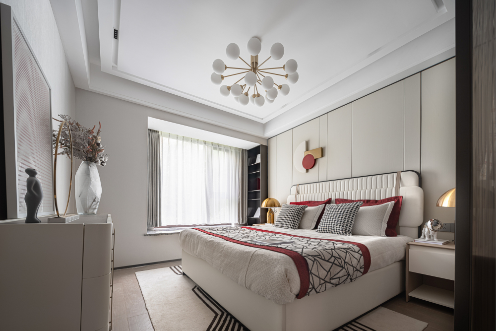 現(xiàn)代前衛(wèi)風格室內(nèi)設(shè)計家裝案例-主臥 現(xiàn)代前衛(wèi)風格室內(nèi)設(shè)計家裝案例-主臥