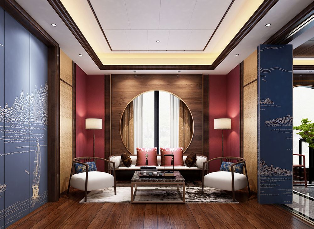 楚雄彝族自治州壩塘邊小區(qū)現(xiàn)代簡約風格復式裝修案例