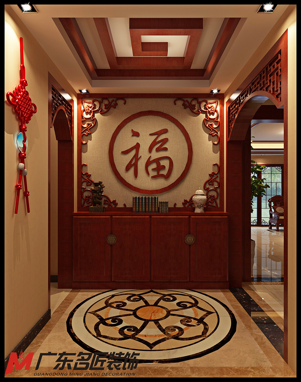 裝修公司新古典風(fēng)格室內(nèi)裝修效果圖-走廊 裝修公司新古典風(fēng)格室內(nèi)裝修效果圖-走廊