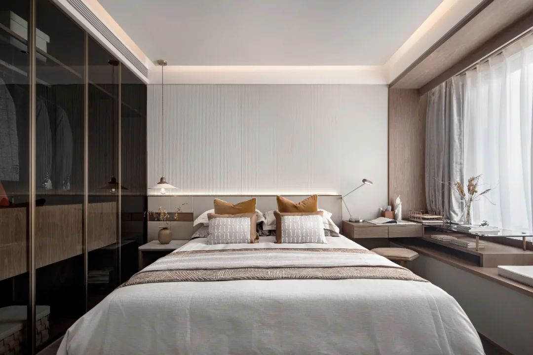 現(xiàn)代簡約風(fēng)格室內(nèi)設(shè)計(jì)家裝案例-臥室 現(xiàn)代簡約風(fēng)格室內(nèi)設(shè)計(jì)家裝案例-臥室