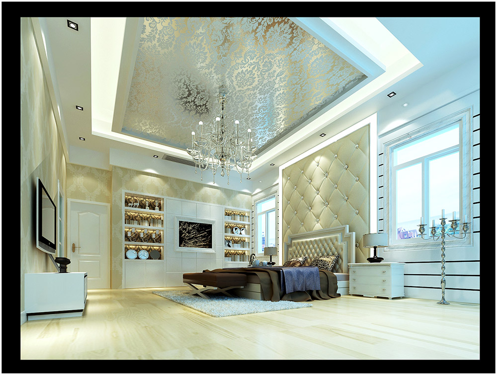 輕奢風(fēng)格別墅裝修效果圖-東逸灣別墅290平米-臥室 輕奢風(fēng)格別墅裝修效果圖-東逸灣別墅290平米-臥室