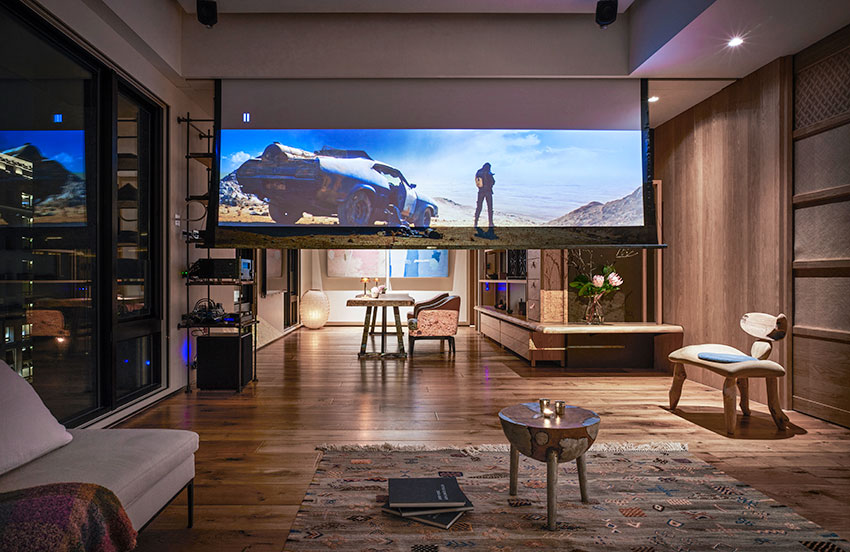 臺式風格家裝設(shè)計室內(nèi)裝修效果圖-客廳投影幕 臺式風格家裝設(shè)計室內(nèi)裝修效果圖-客廳投影幕