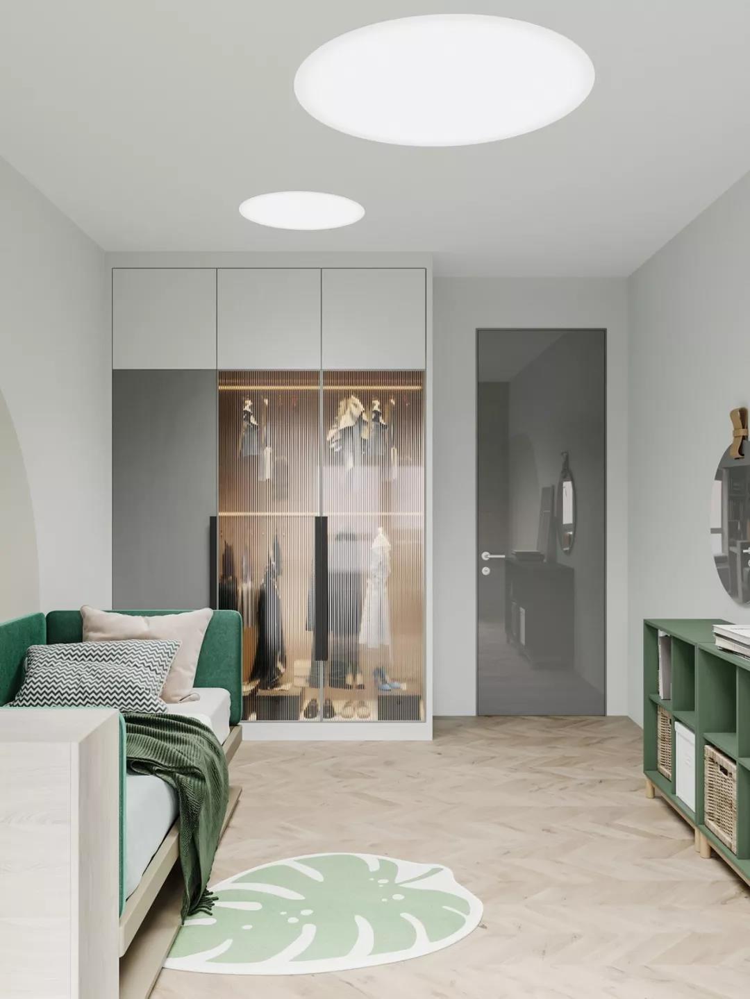 高級(jí)灰+原木色現(xiàn)代風(fēng)格室內(nèi)裝修設(shè)計(jì)效果圖-萬(wàn)達(dá)華府四居140平米-女兒房 高級(jí)灰+原木色現(xiàn)代風(fēng)格室內(nèi)裝修設(shè)計(jì)效果圖-萬(wàn)達(dá)華府四居140平米-女兒房