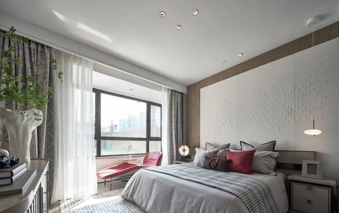 現(xiàn)代簡約風(fēng)格室內(nèi)設(shè)計(jì)家裝案例-臥室 現(xiàn)代簡約風(fēng)格室內(nèi)設(shè)計(jì)家裝案例-臥室