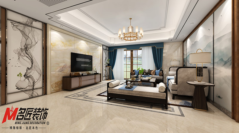 現(xiàn)代前衛(wèi)風格室內(nèi)裝修效果圖-寶德家園三居143平米-客廳 現(xiàn)代前衛(wèi)風格室內(nèi)裝修效果圖-寶德家園三居143平米-客廳