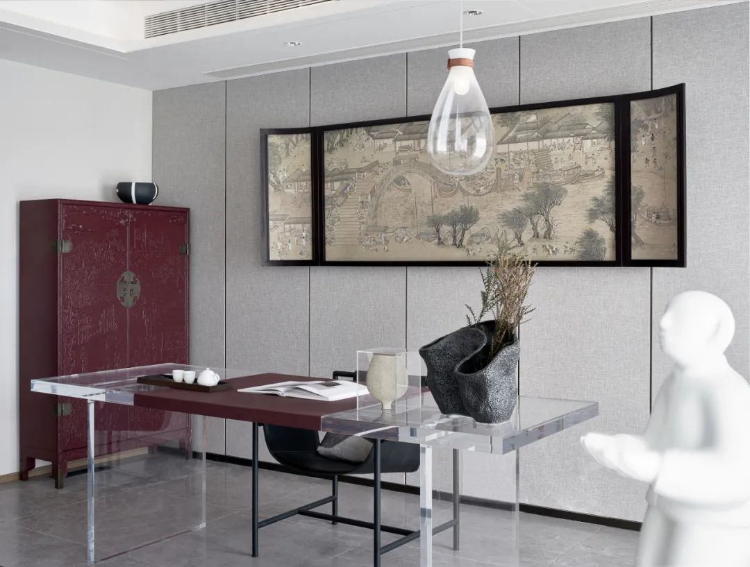 新中式風(fēng)格室內(nèi)設(shè)計(jì)家裝案例-書桌 新中式風(fēng)格室內(nèi)設(shè)計(jì)家裝案例-書桌