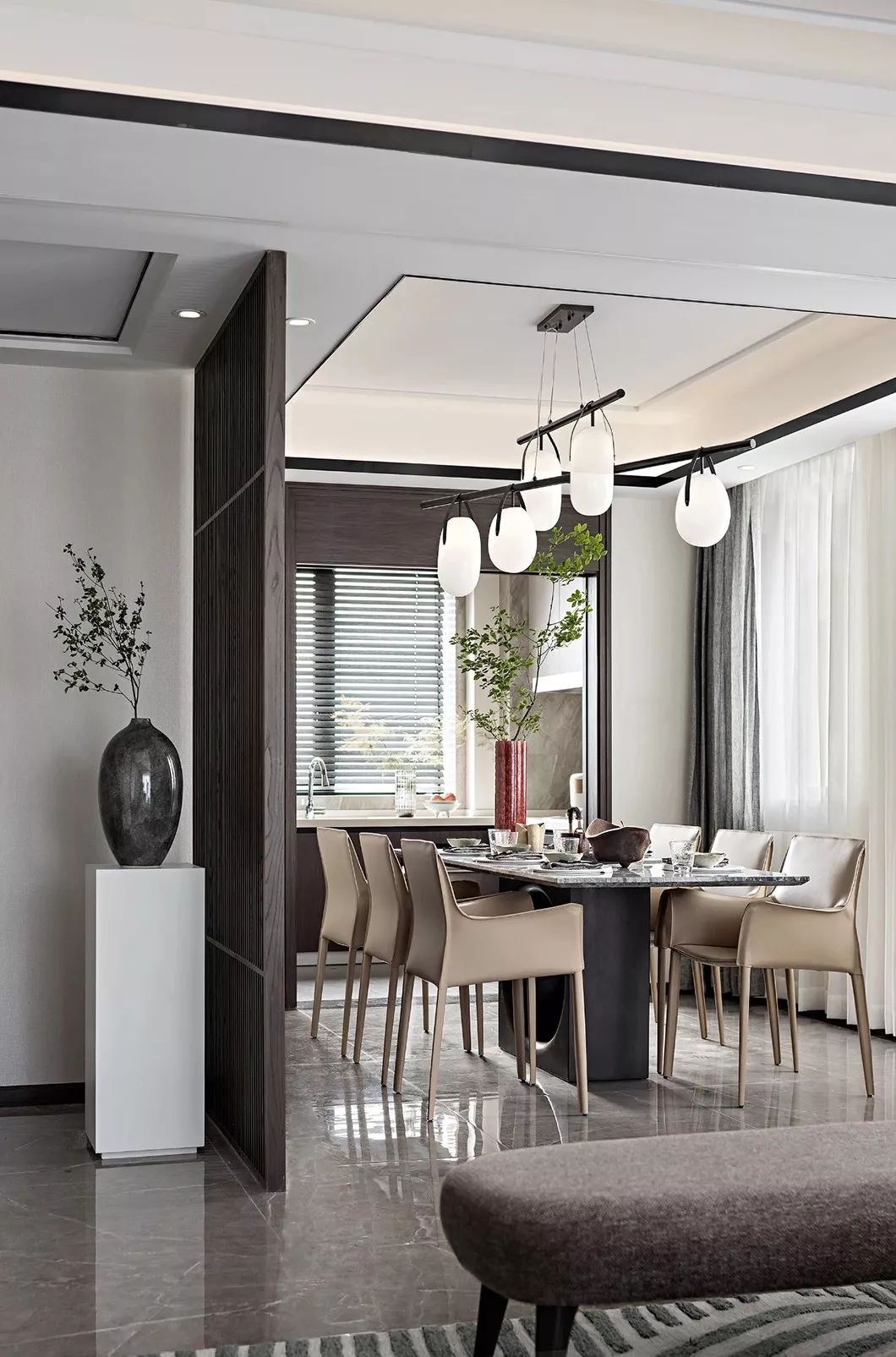 中式風(fēng)格室內(nèi)裝修設(shè)計(jì)效果圖-餐廳 中式風(fēng)格室內(nèi)裝修設(shè)計(jì)效果圖-餐廳