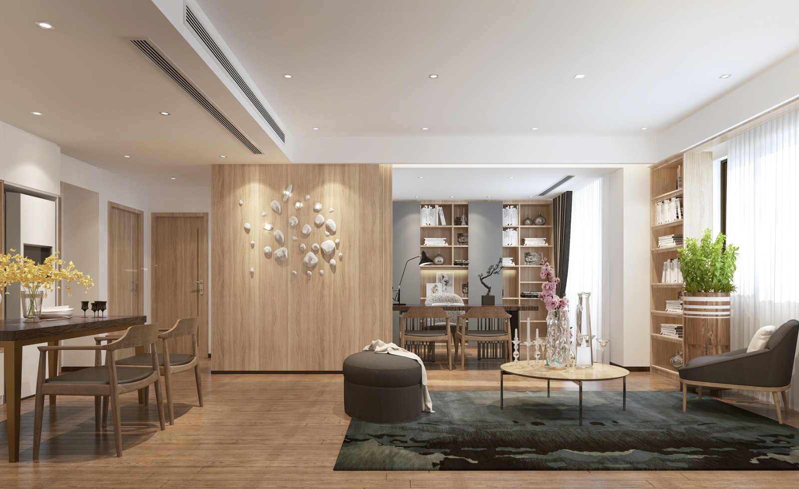 佛山裝修公司新中式風(fēng)格室內(nèi)裝修效果圖-餐廳 佛山裝修公司新中式風(fēng)格室內(nèi)裝修效果圖-餐廳