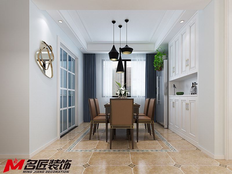 湖州市新南潯孔雀城現(xiàn)代簡約風(fēng)格二居室裝修案例