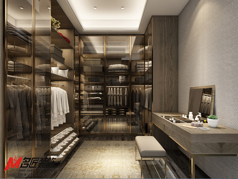 金城君悅四居236平米北歐風(fēng)格裝修案例-衣帽間 金城君悅四居236平米北歐風(fēng)格裝修案例-衣帽間