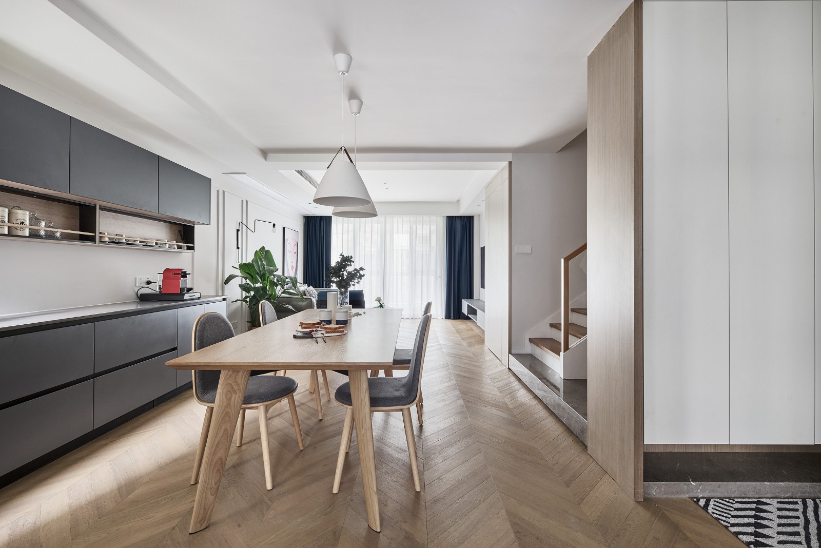 北歐風(fēng)格家裝設(shè)計室內(nèi)裝修效果圖-餐廳 北歐風(fēng)格家裝設(shè)計室內(nèi)裝修效果圖-餐廳