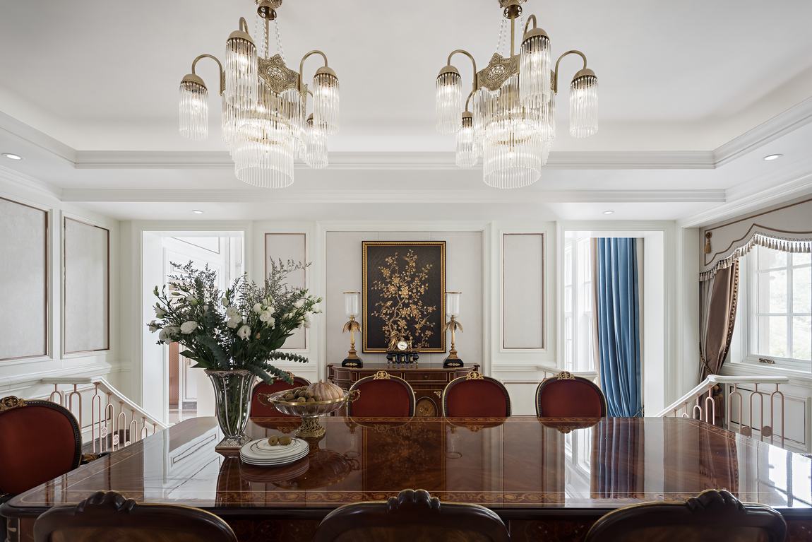 歐式奢華風(fēng)格家裝設(shè)計(jì)室內(nèi)裝修效果圖-餐廳 歐式奢華風(fēng)格家裝設(shè)計(jì)室內(nèi)裝修效果圖-餐廳