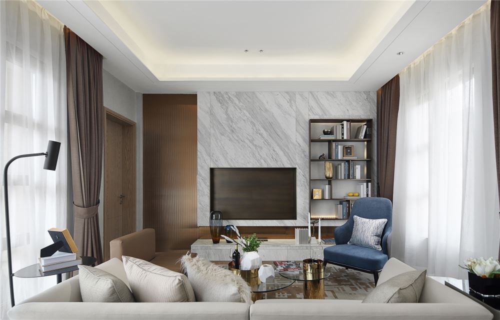 江門市碧桂園·天麓湖新中式風(fēng)格復(fù)式裝修案例