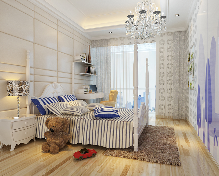 佛山裝修公司現(xiàn)代歐式風(fēng)格別墅裝修效果圖-客臥 佛山裝修公司現(xiàn)代歐式風(fēng)格別墅裝修效果圖-客臥