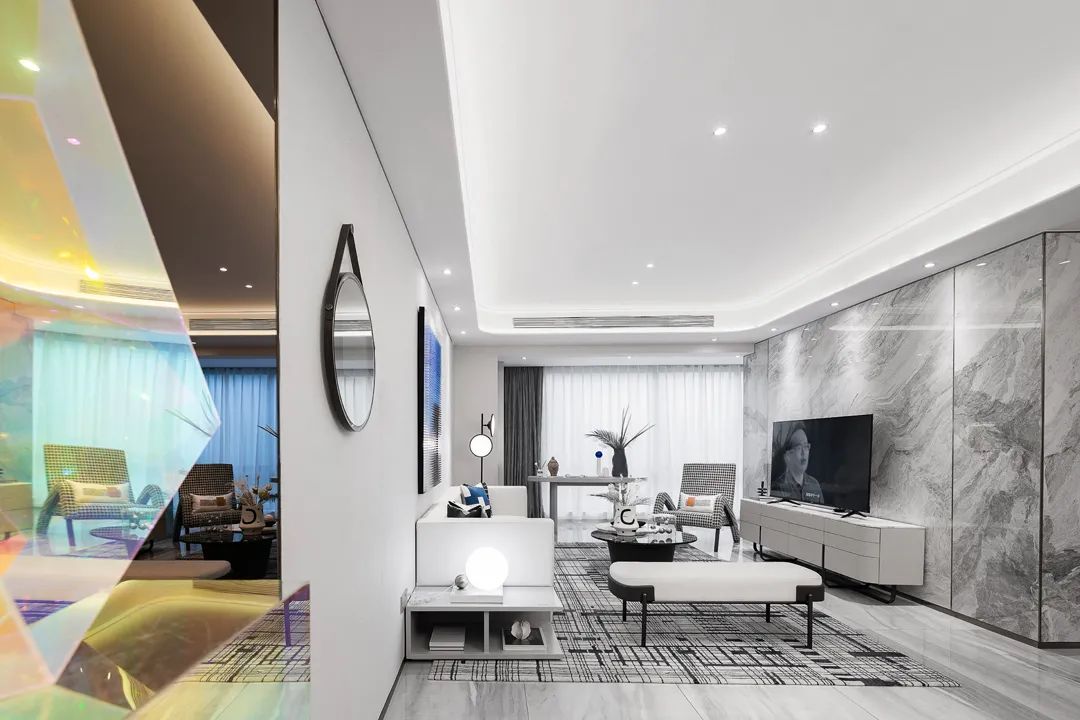 現(xiàn)代簡約風格室內(nèi)設計家裝案例-客廳 現(xiàn)代簡約風格室內(nèi)設計家裝案例-客廳