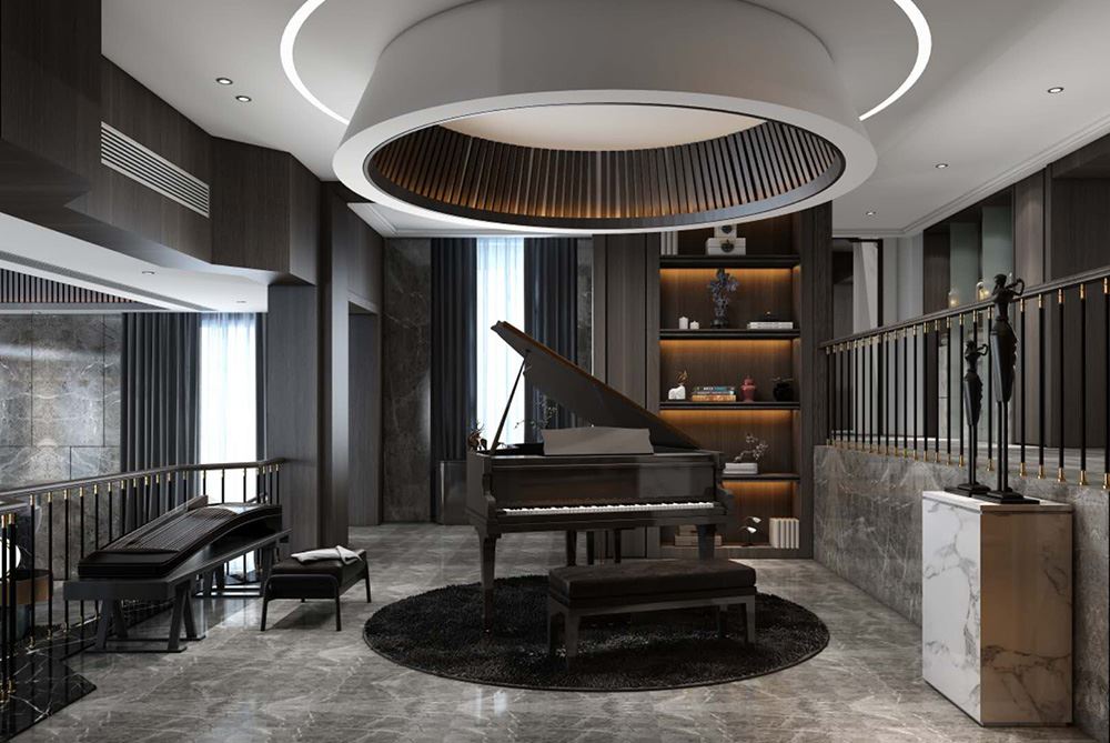 衢州市碧桂園德信·時(shí)代悅城輕奢風(fēng)格別墅裝修案例