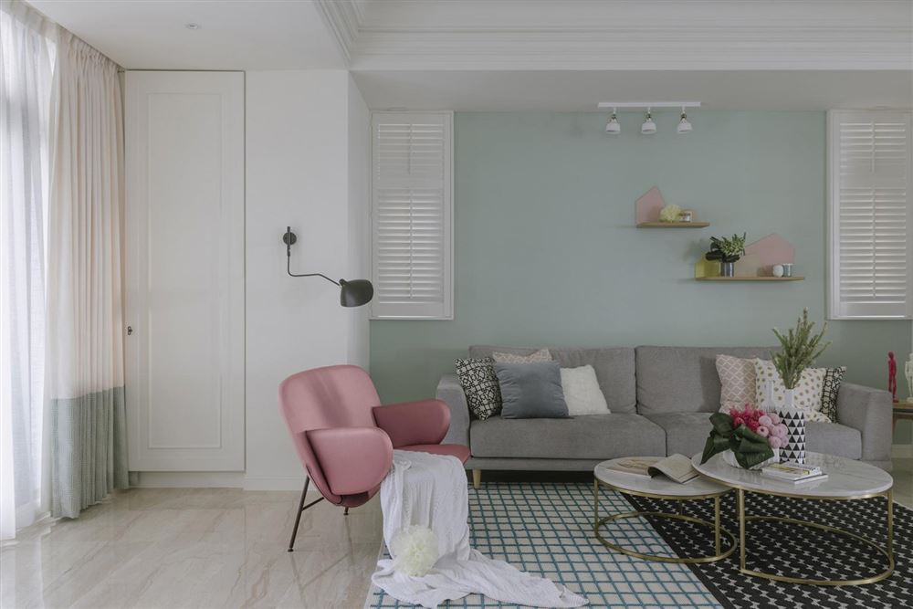 佛山市招商樾園北歐風(fēng)格三居室裝修案例