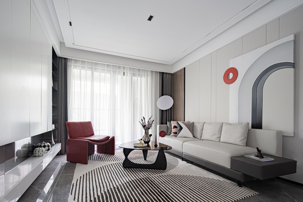 現(xiàn)代前衛(wèi)風格室內(nèi)設(shè)計家裝案例-客廳 現(xiàn)代前衛(wèi)風格室內(nèi)設(shè)計家裝案例-客廳