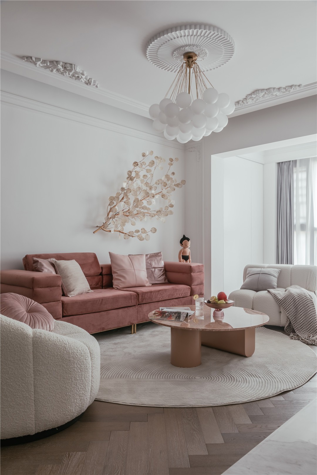 現(xiàn)代輕奢風(fēng)格室內(nèi)家裝案例效果圖-客廳沙發(fā) 現(xiàn)代輕奢風(fēng)格室內(nèi)家裝案例效果圖-客廳沙發(fā)