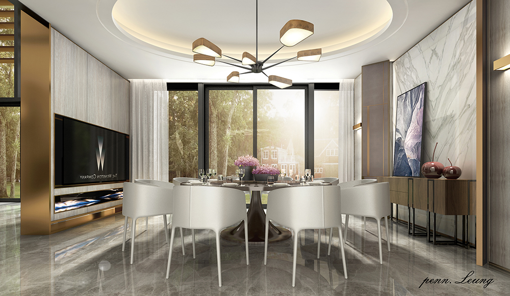 客天下別墅360平米奢華輕奢風(fēng)格裝修案例-餐廳 客天下別墅360平米奢華輕奢風(fēng)格裝修案例-餐廳