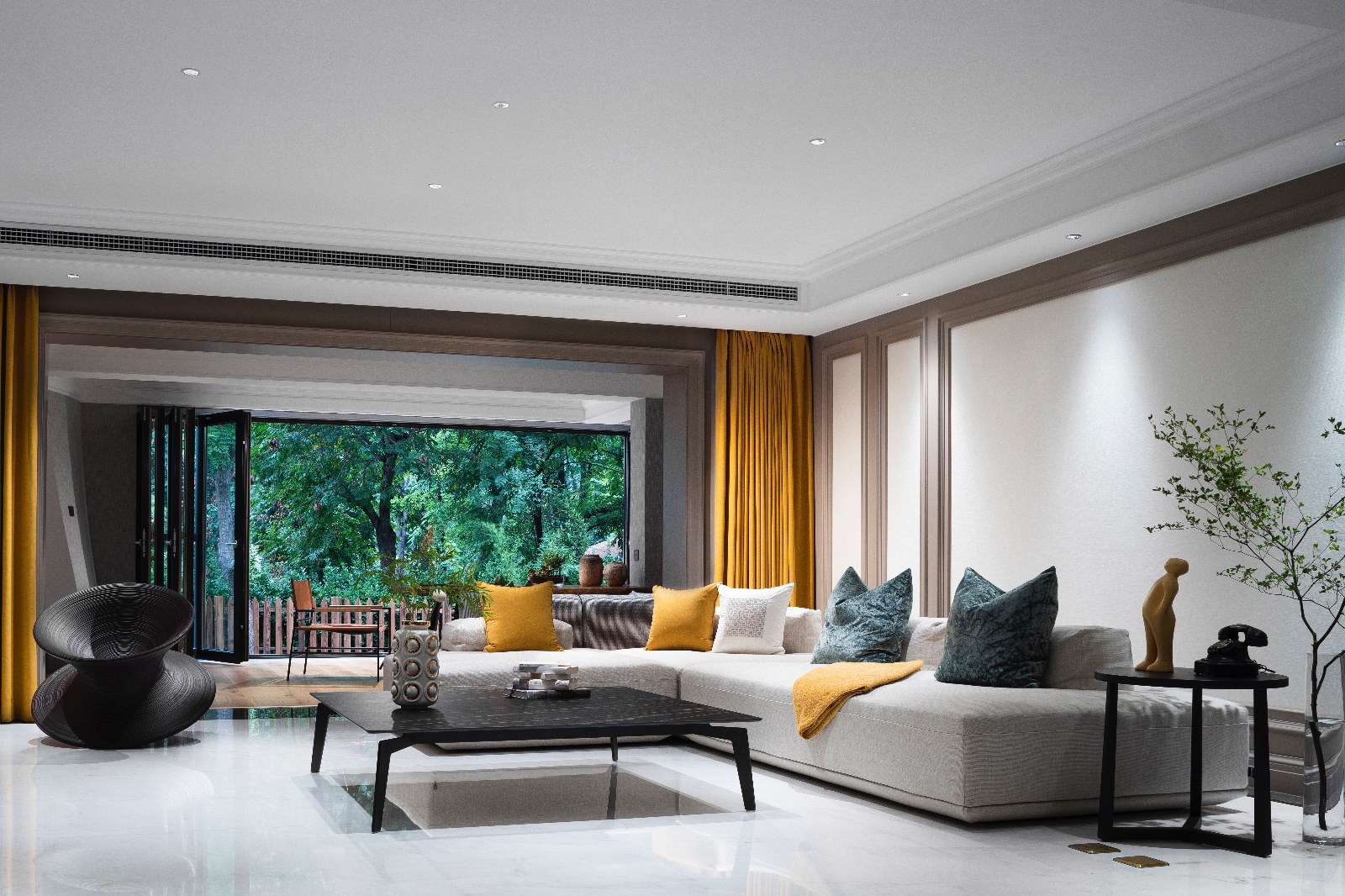 現(xiàn)代美式風(fēng)格家裝設(shè)計(jì)室內(nèi)裝修效果圖-客廳 現(xiàn)代美式風(fēng)格家裝設(shè)計(jì)室內(nèi)裝修效果圖-客廳