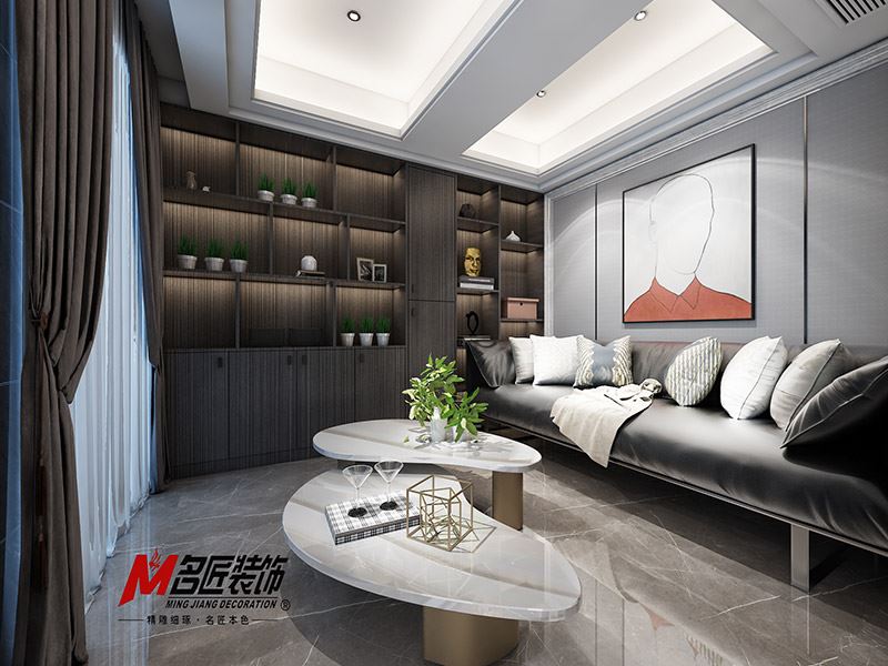 揭陽市博雅苑D區(qū)北歐風(fēng)格四居室裝修案例