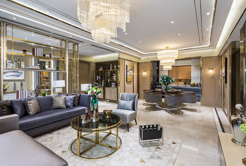 南寧鳳嶺佳園三居135平米歐式風格室內(nèi)裝修案例-客廳 南寧鳳嶺佳園三居135平米歐式風格室內(nèi)裝修案例-客廳