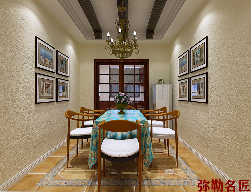 盛世家園躍層三居140平米美式鄉(xiāng)村風格裝修案例-餐廳 盛世家園躍層三居140平米美式鄉(xiāng)村風格裝修案例-餐廳