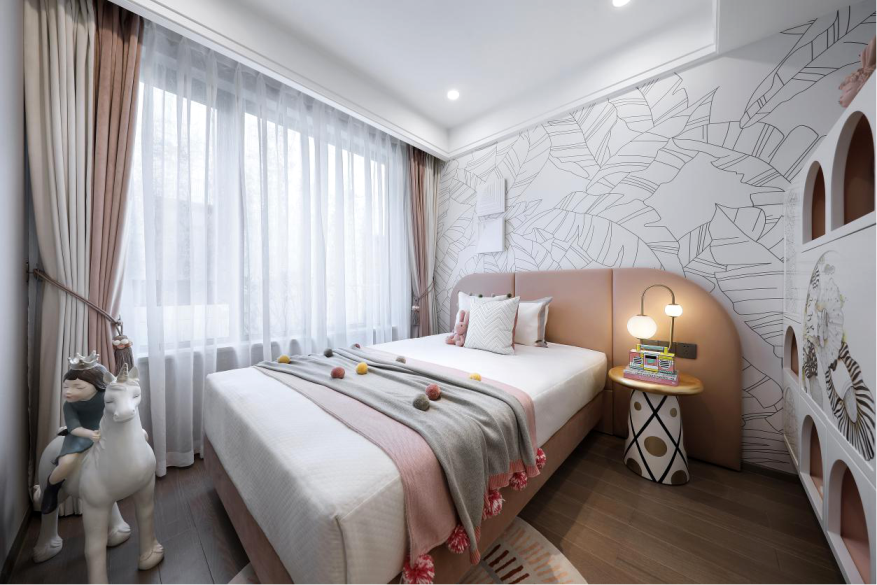 現(xiàn)代簡(jiǎn)約風(fēng)格室內(nèi)設(shè)計(jì)家裝案例-次臥 現(xiàn)代簡(jiǎn)約風(fēng)格室內(nèi)設(shè)計(jì)家裝案例-次臥