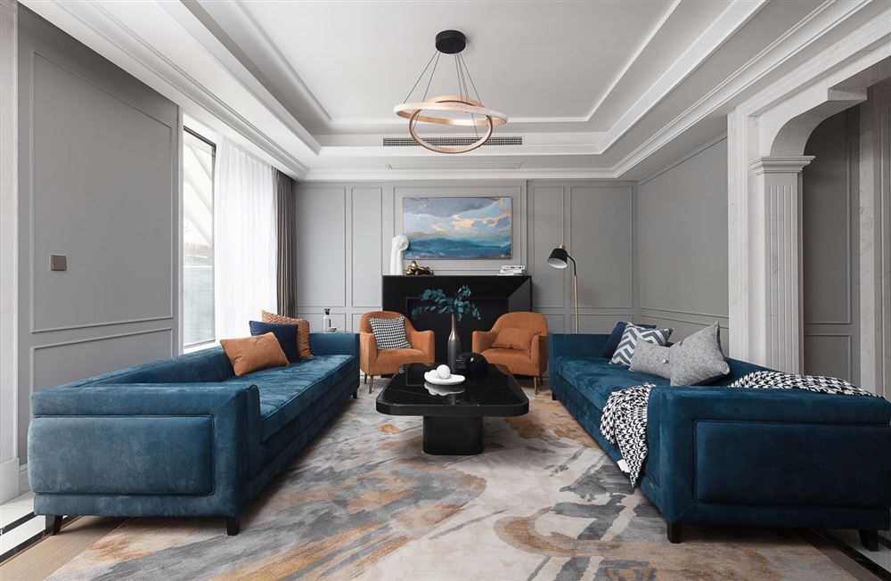 廣州市萬科東薈城輕奢風(fēng)格三居室裝修案例