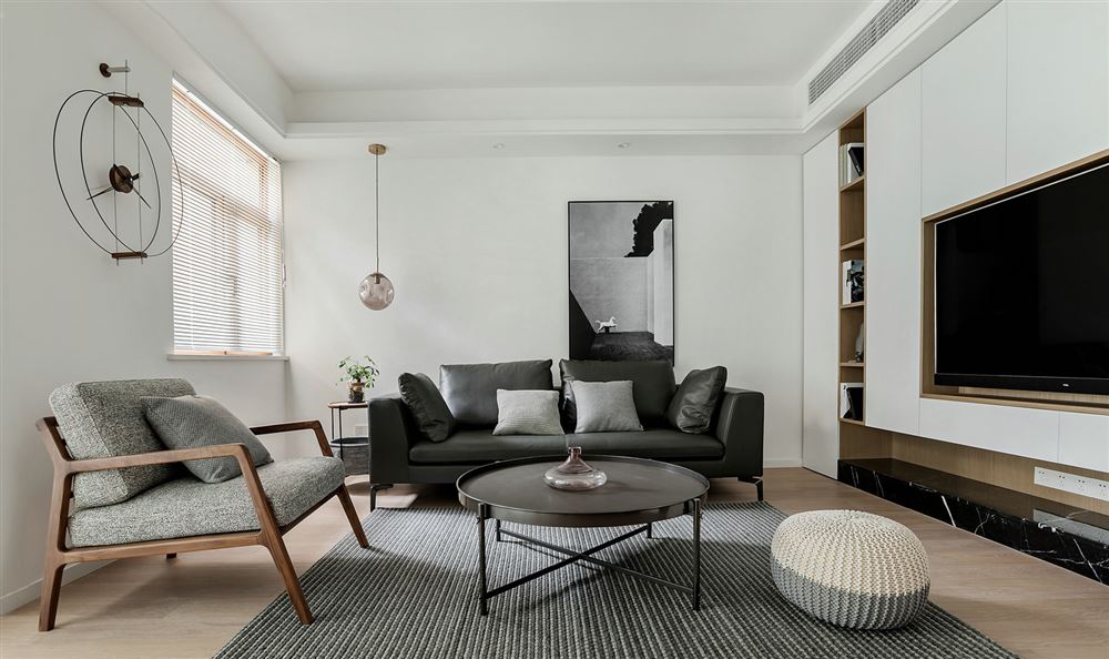 惠州市中信水岸城現(xiàn)代簡(jiǎn)約風(fēng)格三居室裝修案例